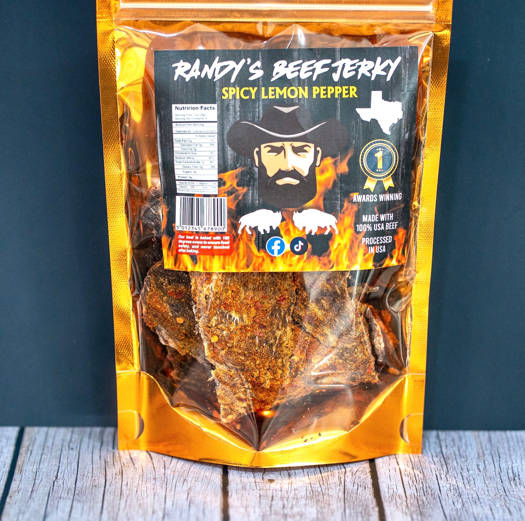 SPICY LEMON PEPPER 6OZ.